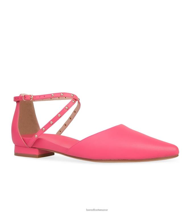 Bared Footwear mujer grackle bailarinas de piel rosa caramelo 4Z004138