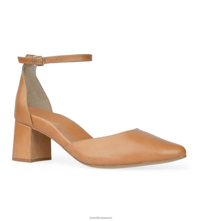 Bared Footwear mujer grifón tacones bajos de cuero tostado 4Z004280