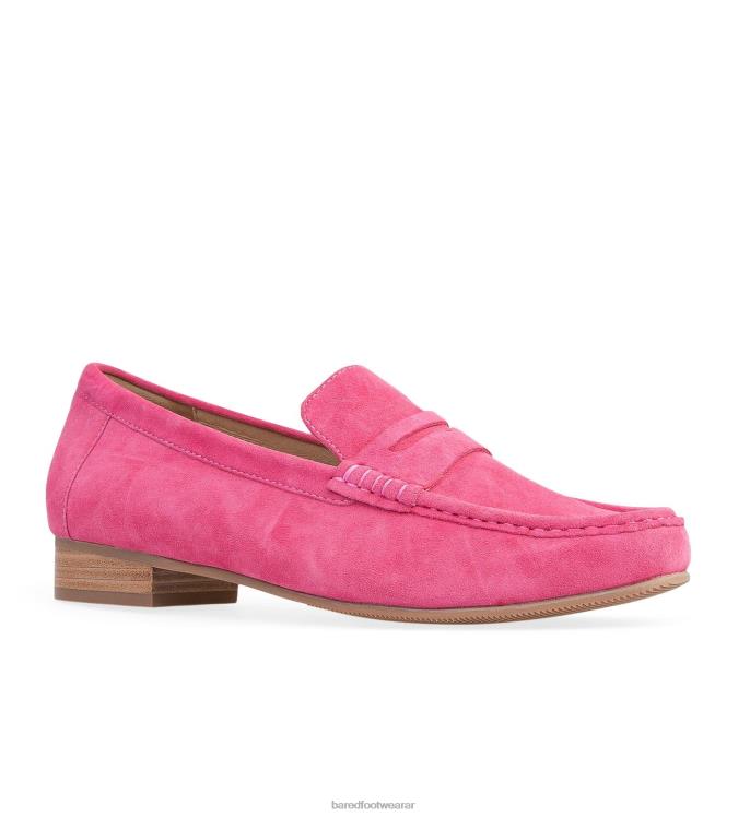 Bared Footwear mujer halcón 2 mocasines de ante rosa caramelo 4Z004140