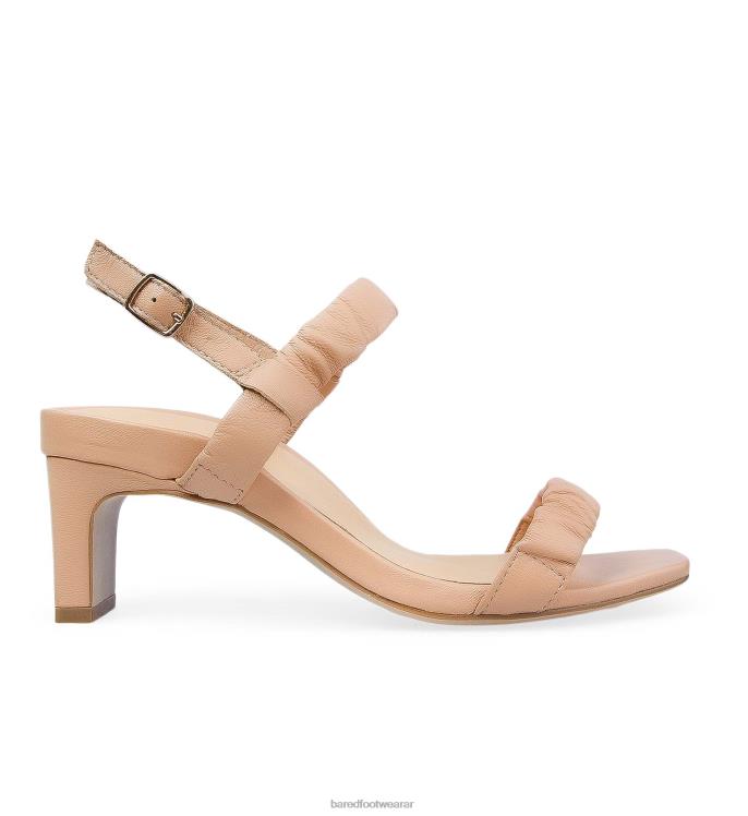 Bared Footwear mujer momoto tacones bajos de cuero marrón claro 4Z004268