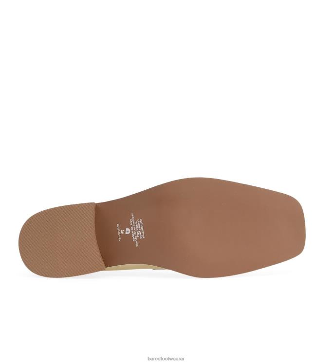 Bared Footwear mujer paujil mocasines crudos de piel granulada 4Z004233