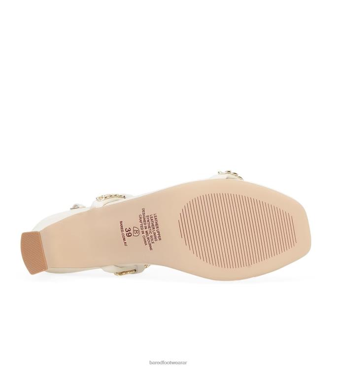 Bared Footwear mujer pájaro azucar tacones bajos de cuero crudo 4Z004266