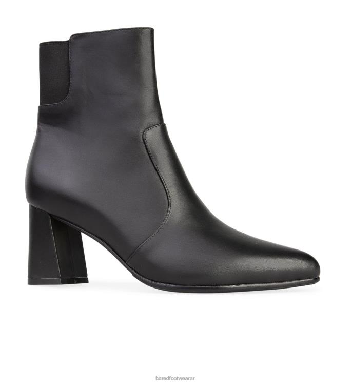 Bared Footwear mujer rapaz 2 botas de tacón de cuero negro 4Z00496