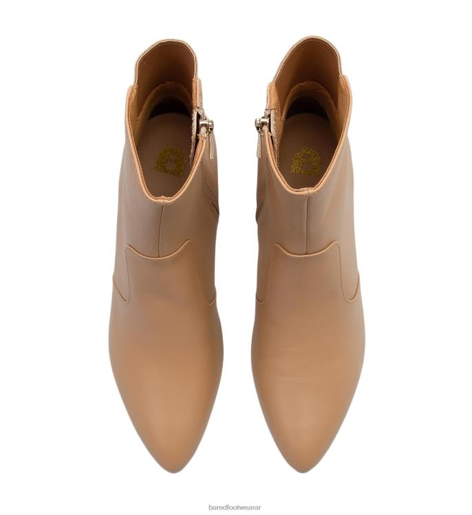 Bared Footwear mujer rapaz 2 botas de tacón de piel con conchas marinas 4Z00495