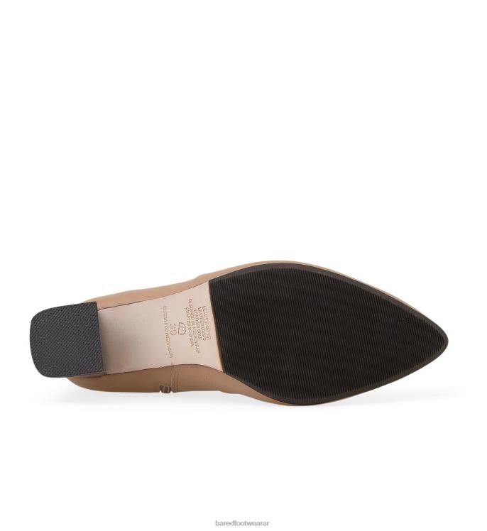 Bared Footwear mujer rapaz 2 botas de tacón de piel con conchas marinas 4Z00495