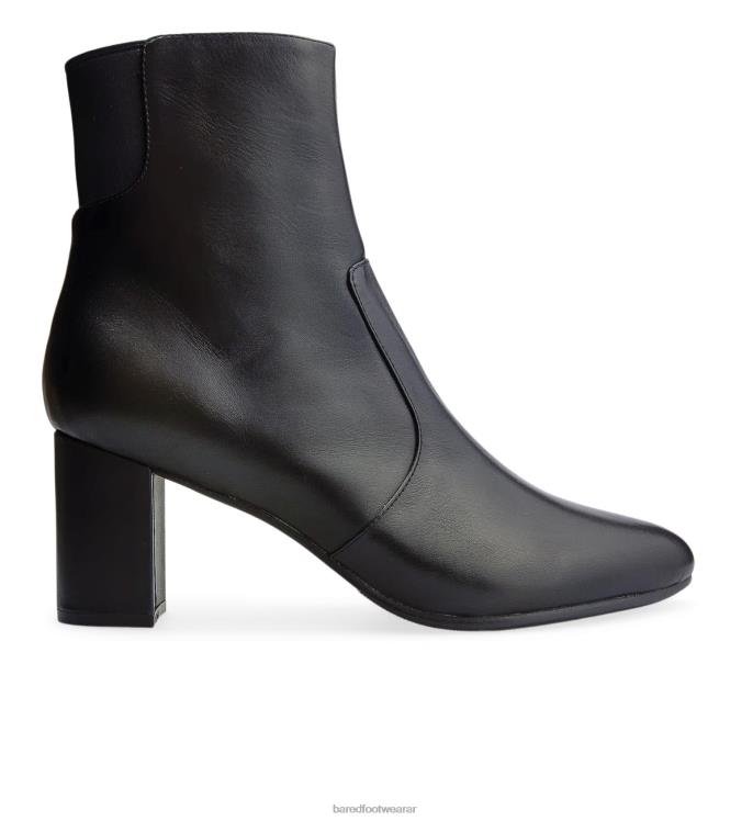 Bared Footwear mujer rapaz botas de tacón de cuero negro 4Z004276