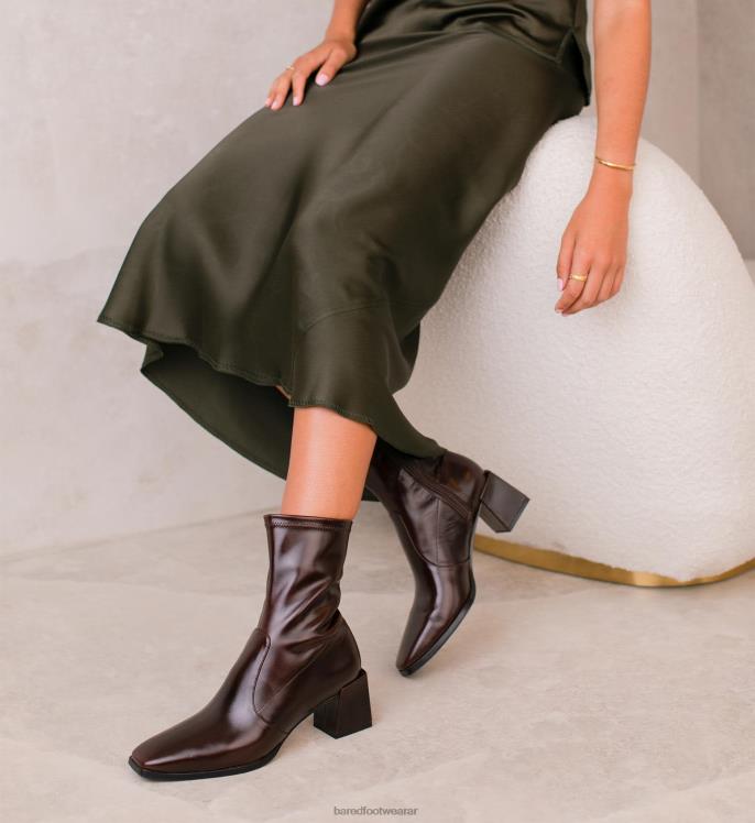 Bared Footwear mujer ruiseñor botas de tacón boxed de roble oscuro 4Z004153