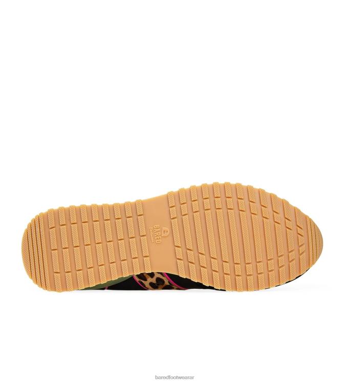 Bared Footwear mujer sacre zapatillas mezcla negras 4Z00490