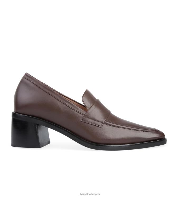 Bared Footwear mujer tangara tacones altos de cuero de roble oscuro 4Z004222