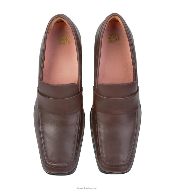 Bared Footwear mujer tangara tacones altos de cuero de roble oscuro 4Z004222