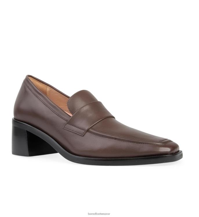 Bared Footwear mujer tangara tacones altos de cuero de roble oscuro 4Z004222
