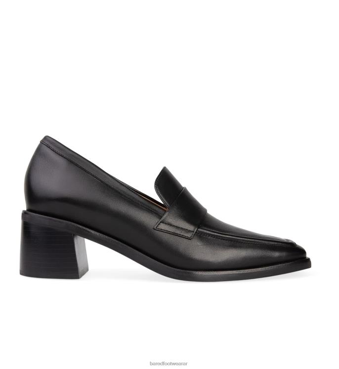 Bared Footwear mujer tangara tacones altos de cuero negro 4Z004223