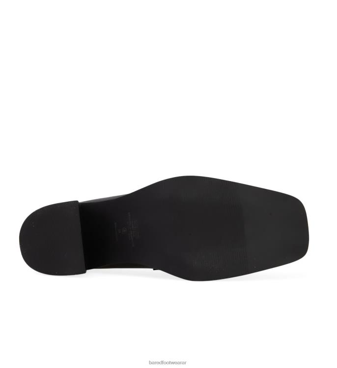 Bared Footwear mujer tangara tacones altos de cuero negro 4Z004223
