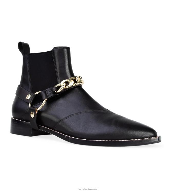 Bared Footwear unisexo arnés de arranque accesorios de cuero negro 4Z004329