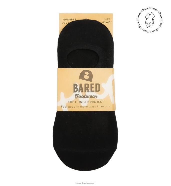 Bared Footwear unisexo calcetines invisibles 2 - pack calcetines invisibles 2 - pack negro 4Z004354