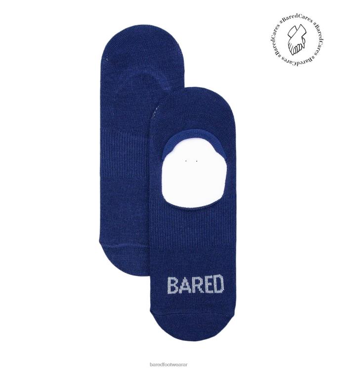 Bared Footwear unisexo calcetines invisibles azul marino y gris 4Z004341