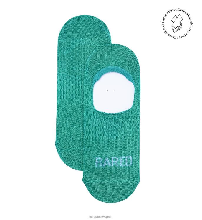 Bared Footwear unisexo calcetines invisibles verde azulado y azul 4Z004339