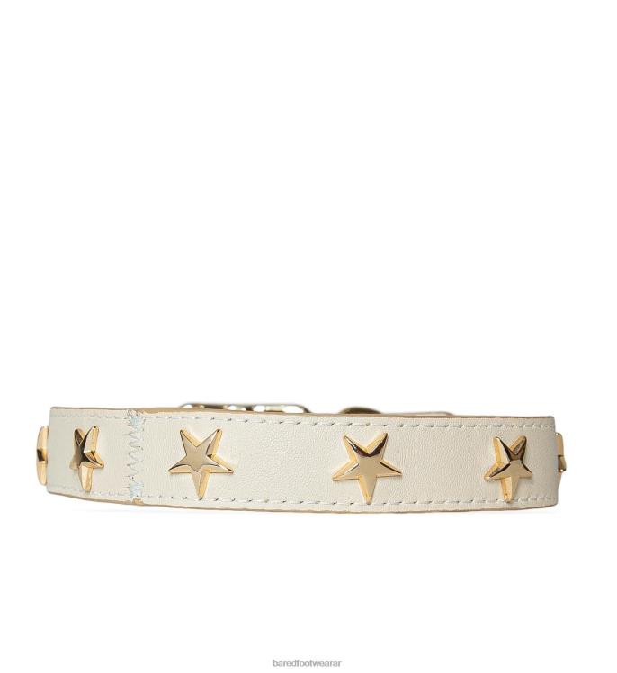 Bared Footwear unisexo collar de perro cuero crudo 4Z004323