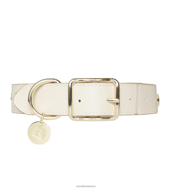 Bared Footwear unisexo collar de perro cuero crudo 4Z004323