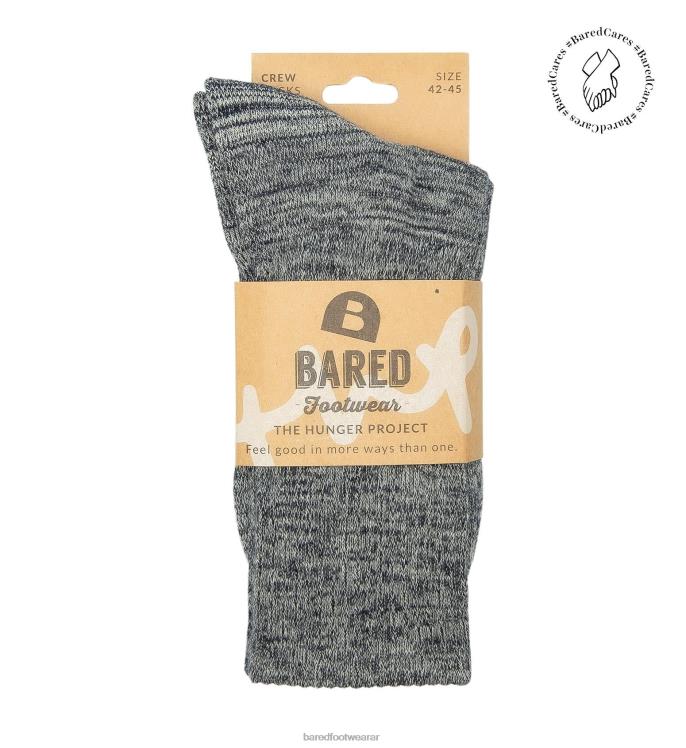 Bared Footwear unisexo paquete de 2 pares de calcetines calcetines para botas paquete de 2 calcetines marle carboncillo 4Z004352