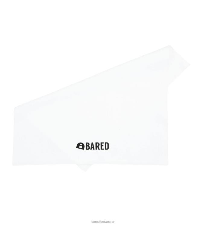 Bared Footwear unisexo paño de pulido cuidado del cuero blanco 4Z004313