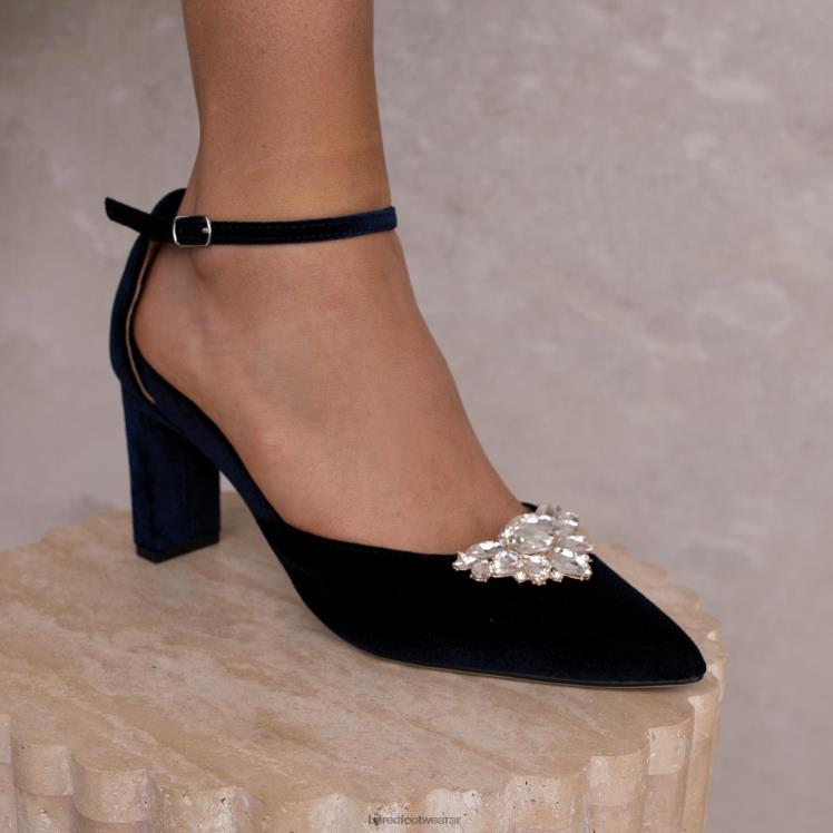 Bared Footwear unisexo pinza para zapatos de novia cristal/oro 4Z004333