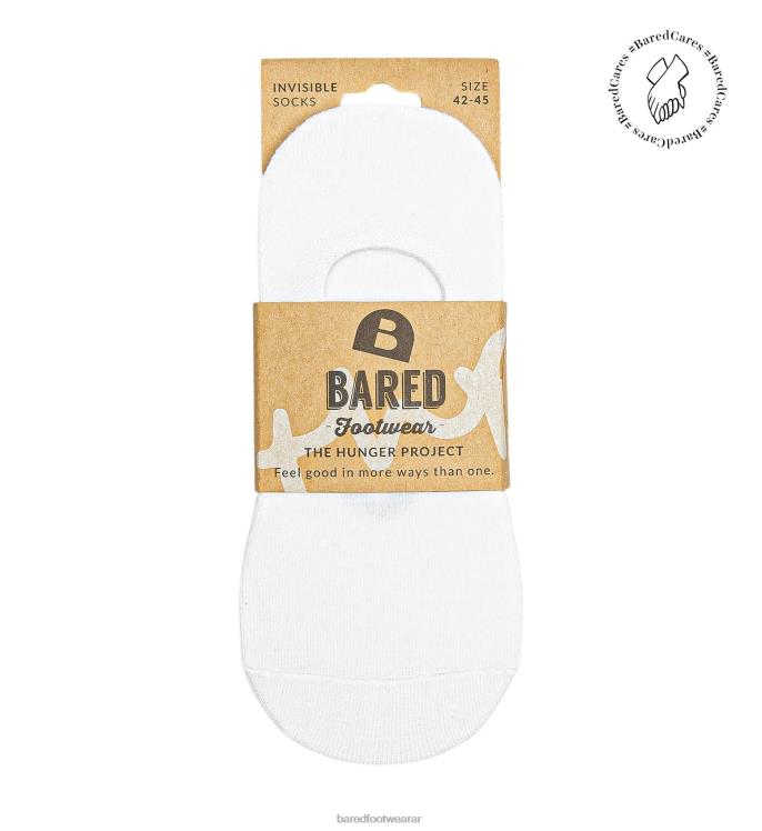 Bared Footwear unisexo calcetines invisibles 2 - pack calcetines invisibles 2 - pack blanco 4Z004353