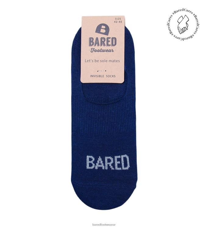 Bared Footwear unisexo calcetines invisibles azul marino y gris 4Z004341