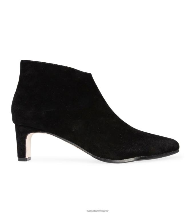 Bared Footwear mujer culiblanco botas de ante negras con tacon 4Z004188