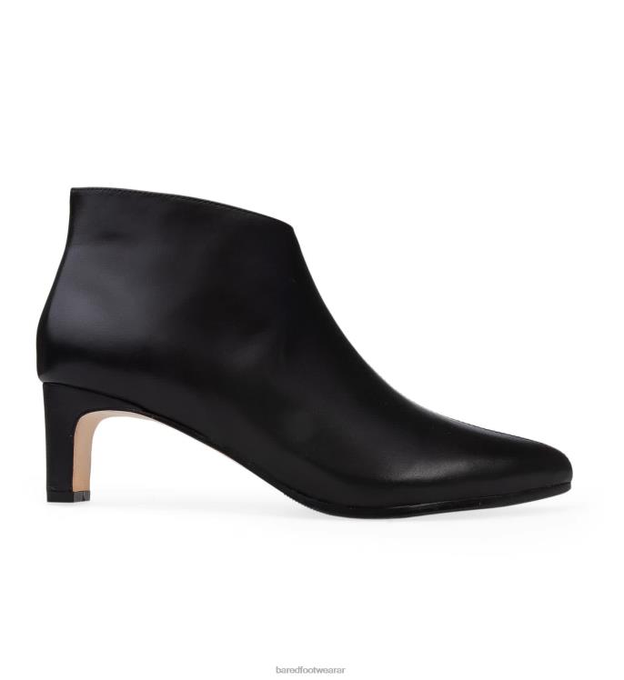 Bared Footwear mujer culiblanco botas de tacón de cuero negro 4Z004187