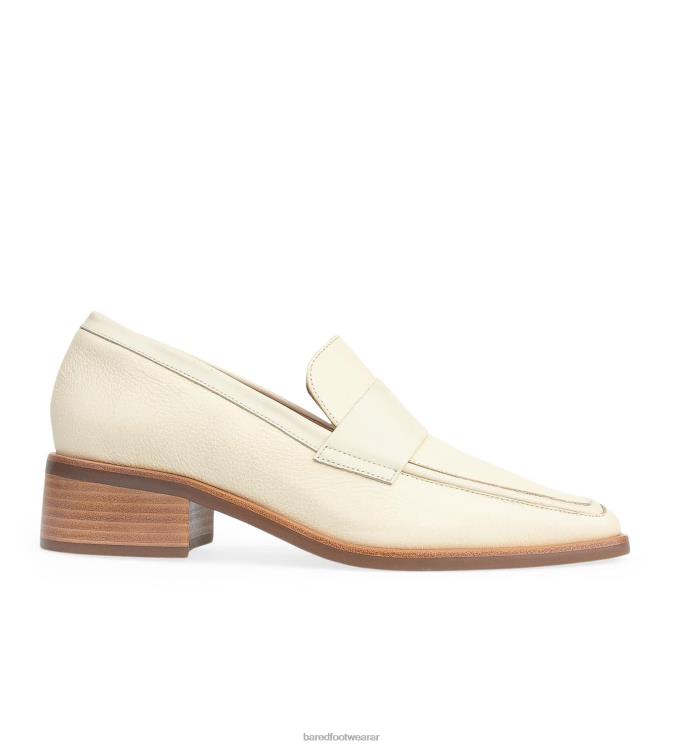 Bared Footwear mujer paujil mocasines crudos de piel granulada 4Z004233